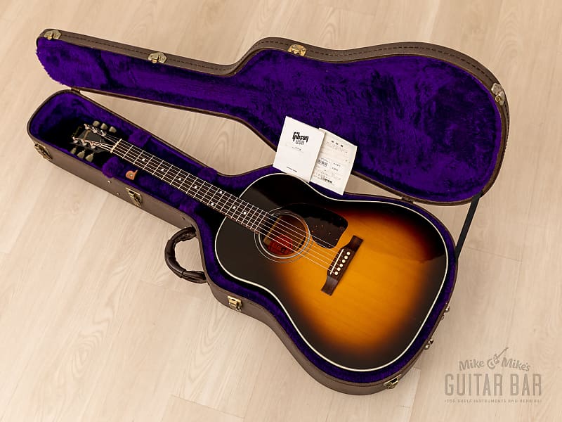 【新古品】gibson J-45 standard 2024製 Gibson J-45 Standard 2024 Vintage Sunburst Guitar 3128