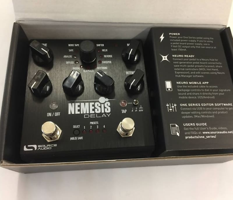 Source Audio Nemesis Delay Pedal w/ Original box & paperwork | Reverb