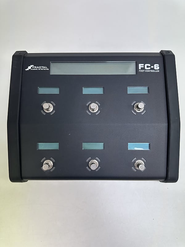 Fractal Audio FC6 Foot Controller 2018 2021 Black Reverb UK