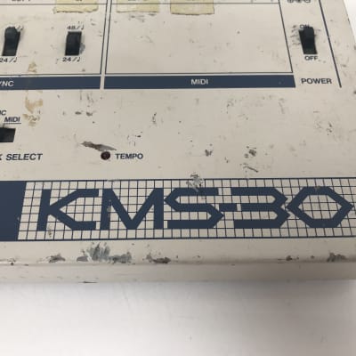 KORG KMS-30　MIDI SYNCHRONIZER Korg KMS30 (EMM Feb 85)