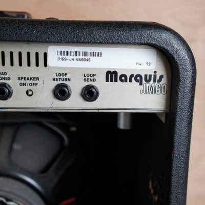 Johnson Marquis JM-60 60W Guitar Combo Amplifier with Effects 1990s image 15