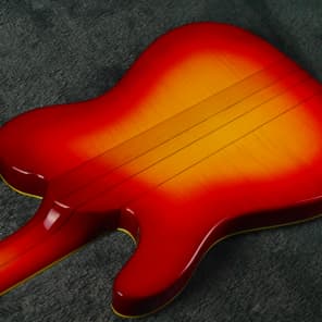 Playtech TL700 Deluxe Telecaster Neck Thru Cherry Burst | Reverb