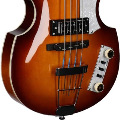 Hofner Ignition Pro Edition Violin Bass Guitar, Sunburst image 8