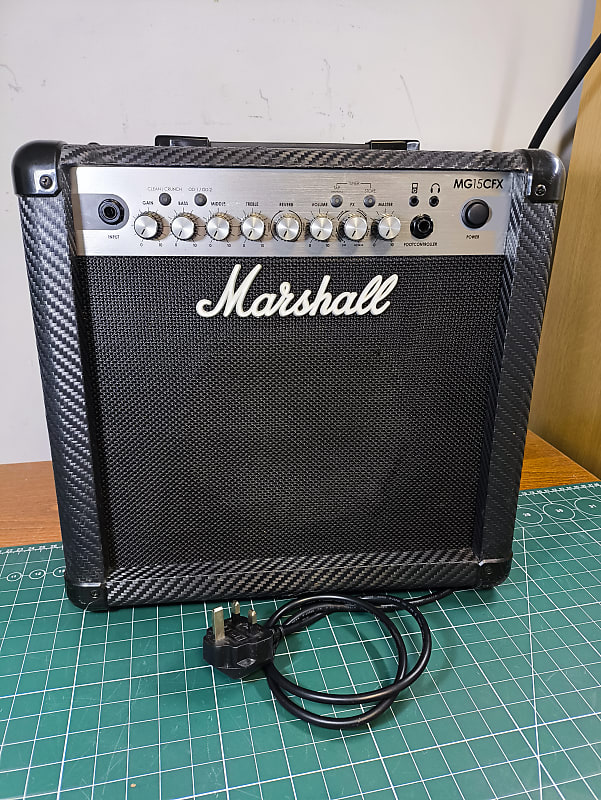 Marshall MG15CFX 15W Combo Electric Guitar Amplifier image 1