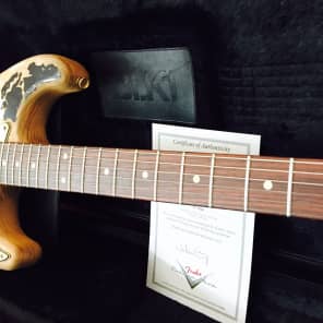 Fender Custom Shop Masterbuilt John Mayer Blk1 The Black One Relic Stratocaster image 7