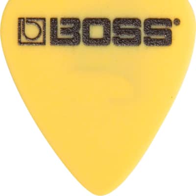 Boss BPK-12-D73 Delrin Guitar Picks Yellow 73mm 12 pcs for sale