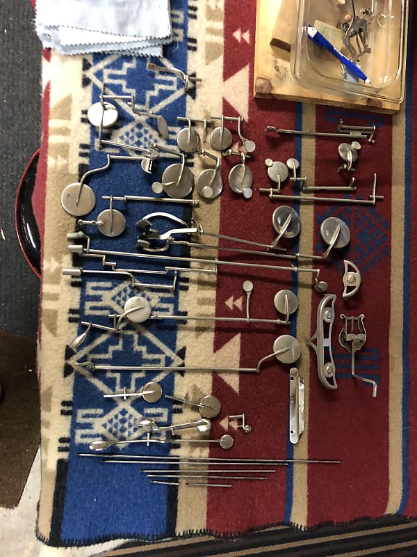 Selmer Bundy & Stencil Tenor Sax Parts. Tenor Nickel Plated Reverb