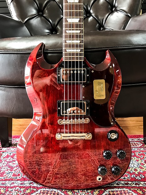 Gibson Custom Shop SG Standard Maple Top Dark Cherry