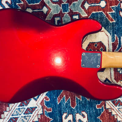 Fender Precision Bass 1966 Candy Apple Red image 11