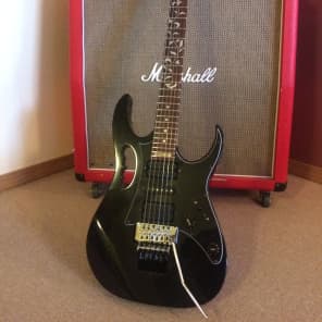 Ibanez Steve Vai JEM555 in Black / 781 | Daily Guitar Draw©