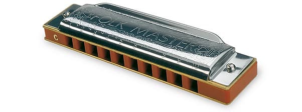 Suzuki Folkmaster Diatonic Harmonica - D---key-d image 1