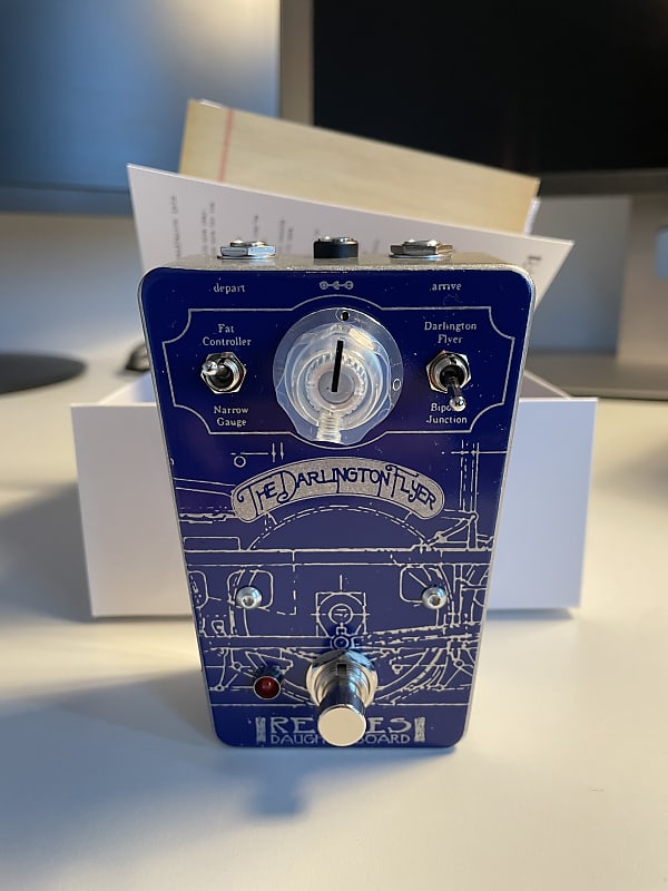 Reeves Electro Darlington Flyer Single Transistor Fuzz 2023 Reverb