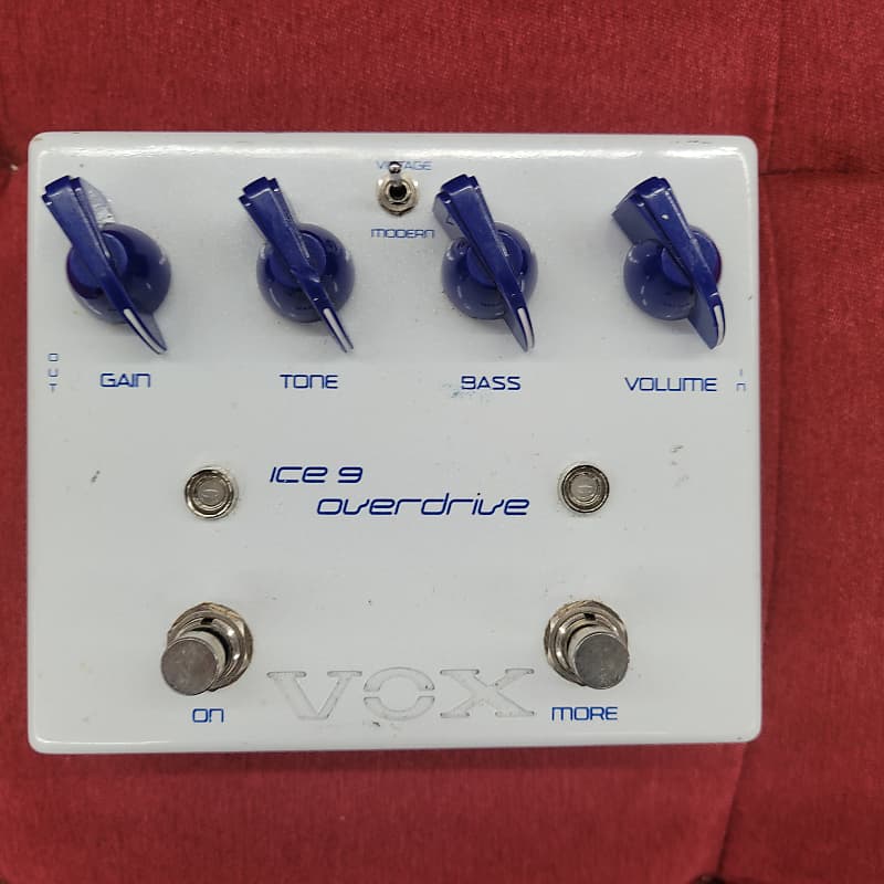 VOX ICE9 Overdrive ペダル ジョー・サトリアーニ Vox Ice 9 Overdrive | Reverb