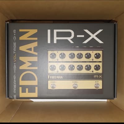 Friedman IR-X Dual Tube Preamp | Reverb