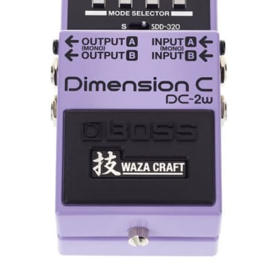 Boss DC-2W Dimension C Chorus Waza Craft 2018 - Present - Purple for sale