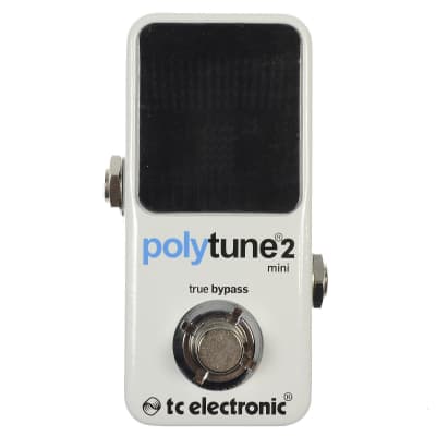 TC Electronic Polytune 2 Mini Poly-Chromatic Tuner Pedal