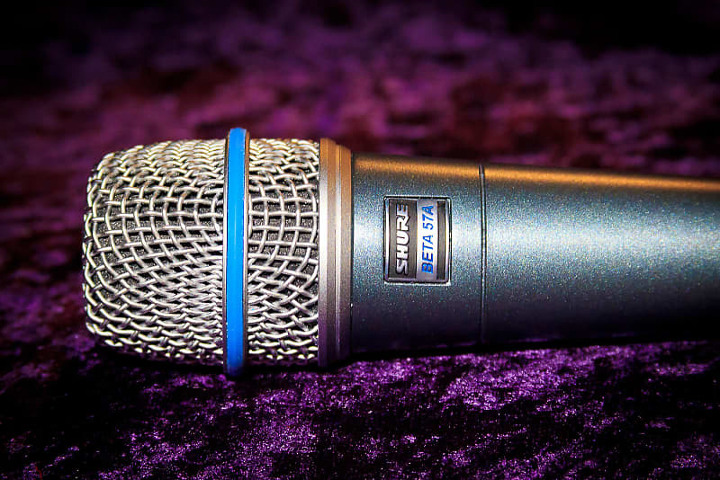 Shure BETA 57A Supercardioid Dynamic Instrument Microphone image 4