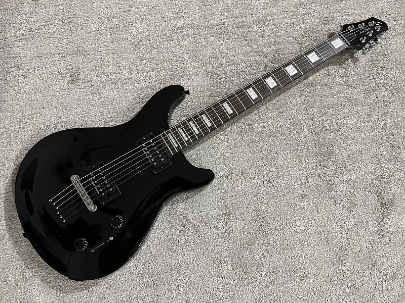 Jericho Guitars Avenger - Baritone - 6 string - 26.9" scale 2015 - Black image 1