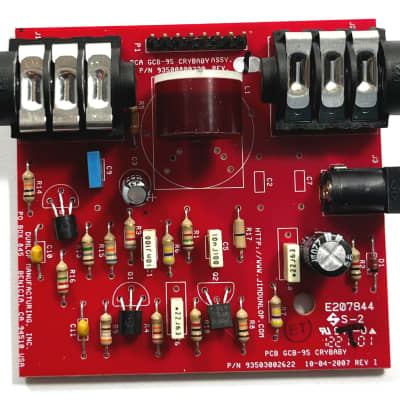 Dunlop Crybaby GCB95 Wah Circuit Board Replacement | Reverb
