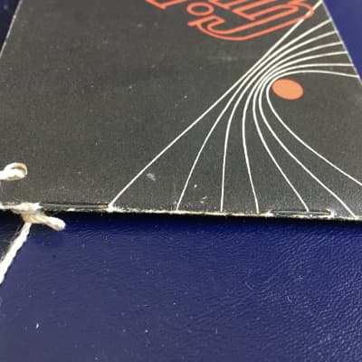 Gibson Owner's Manual 1960s - 1970s Hang Tag with string! image 4
