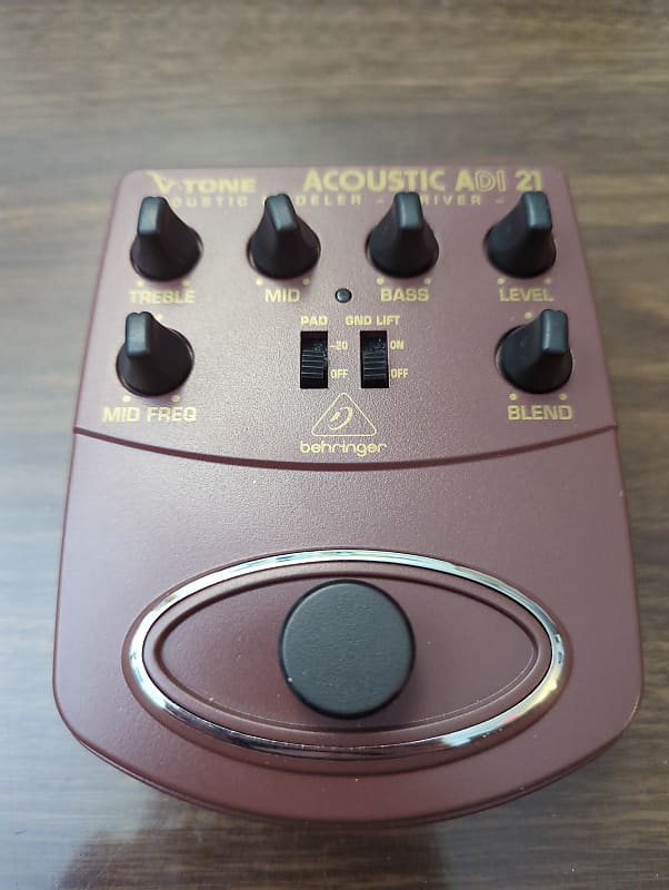 Behringer AD121 V tone acoustic driver DI - Brown image 1