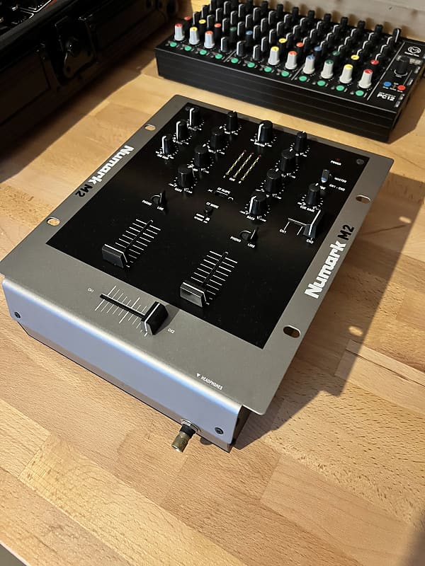 Numark M2 DJ Mixer 2010s - Black image 1