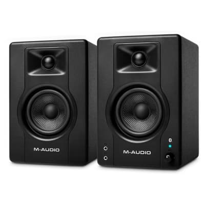 M-Audio BX3BT 3.5-Inch 120W Bluetooth Studio Monitors for Music Production, Live Streaming, and Podcasting (Black) image 2