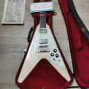 Gibson Flying V 1981 White Tim Shaw Pick-Ups All Original with Case