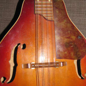 Kay K-73 A-Style Mandolin 1946 Cherry Burst Arched Top/Back image 2