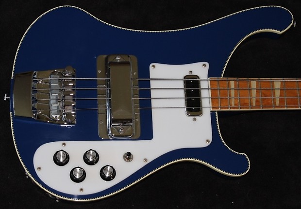 Azureglo rickenbacker 4001c64 shop electric bass guitar