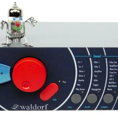 Waldorf Microwave 2 II Synthesizer Brutal German Synth + Top Zustand + 1.5 Jahre  Garantie image 7