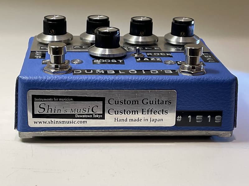 Shin's Music Dumbloid B Boost Special - Blue Tolex | Reverb