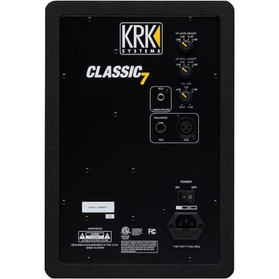KRK Classic 7 Gen 3 7” Studio Monitor image 2