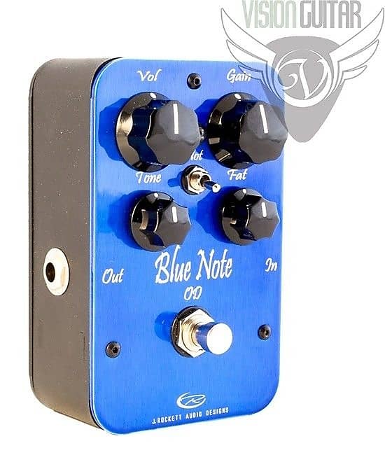 Rockett Pedals BLUE NOTE OD Overdrive Pedal - Woodsy Blues Tone/Feel