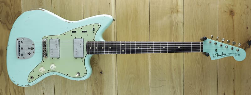 fender JAPAN JAZZMASTER サーフグリーン レリック - ギター