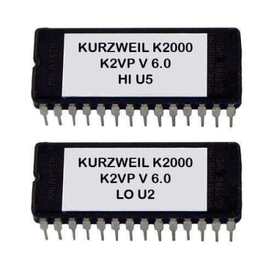 Kurzweil k2vp Setup EPROM v6 for k2000 k2000s k2000r k2000rs Firmware Rom