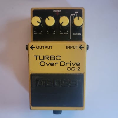 Boss OD-2 Turbo OverDrive made in Japan Hot Rod Mod | Reverb