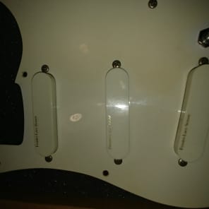 1989 Fender Eric Clapton Signature Stratocaster Pickguard Assembly +25db Gold Lace Sensors image 4