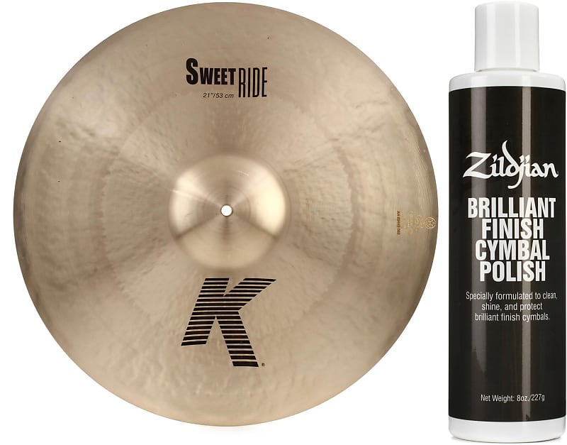 Zildjian 21 inch K Zildjian Sweet Ride Cymbal Bundle with Zildjian