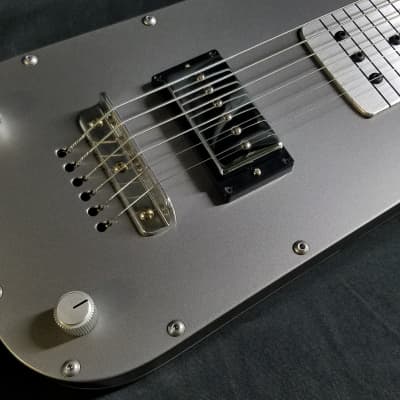 Fouke Industrial Guitars BT RAIL Aluminum Lap Steel Guitar image 3