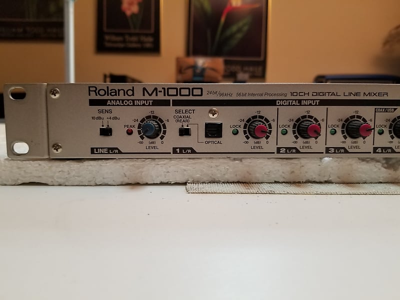 Roland M1000 10 Channel Digital Line Mixer | Reverb