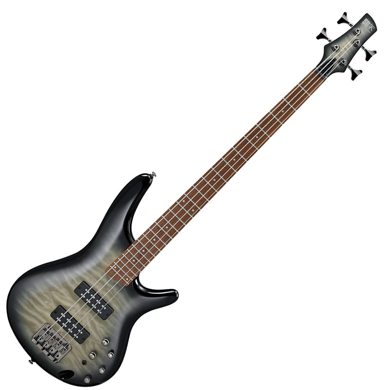 Ibanez SR400EQM-SKG Soundgear 4-String Electric Bass-Surreal Black