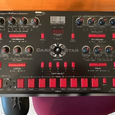 Red Sound Dark Star Synthesizer 2000-2006 Black image 1