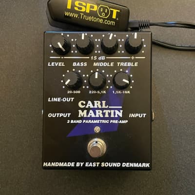 Carl Martin 3 Band Parametric Pre-Amp