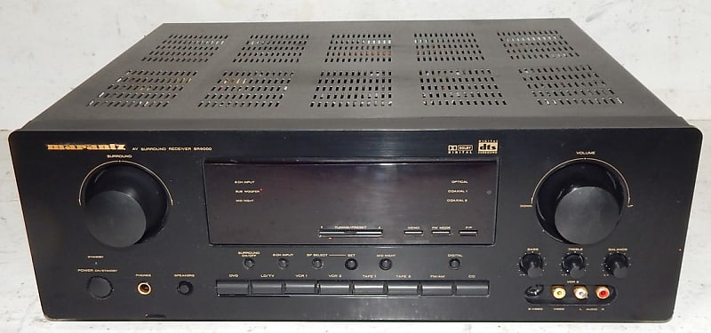 Marantz SR5000 receiver with discrete 6 channel inputs and outputs