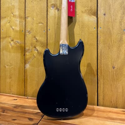 JMJ Road Worn Mustang Bass Black Fender image 12