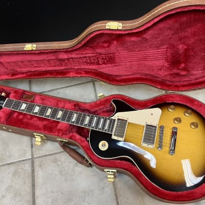 2023 Gibson USA Les Paul Standard '50s Figured Top Tobacco | Reverb