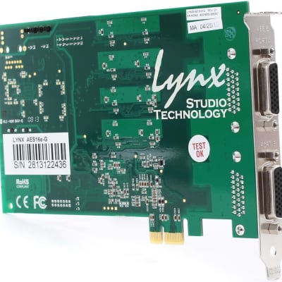 Lynx AES16e AES/EBU PCI Express Audio Interface image 1