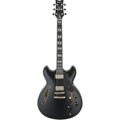 Ibanez John Scofield JSM20-BKL Black Low Gloss - Semi Acoustic Guitar for sale