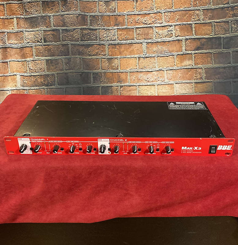 BBE MaxX3 (2 Way Stereo, 3 Way Mono Crossover) Reverb